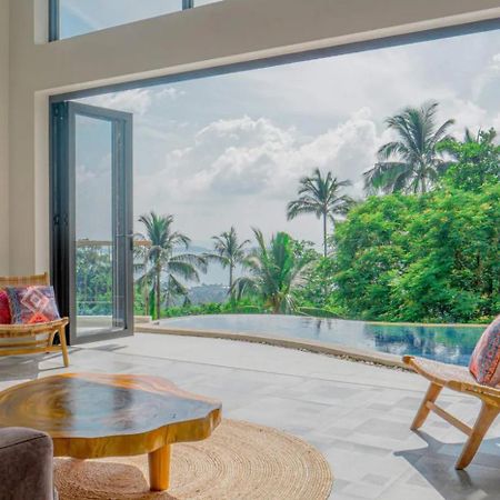 Phra Chan Villa 2Br - Infinity Pool & Sea View Strand von Chaweng Exterior foto
